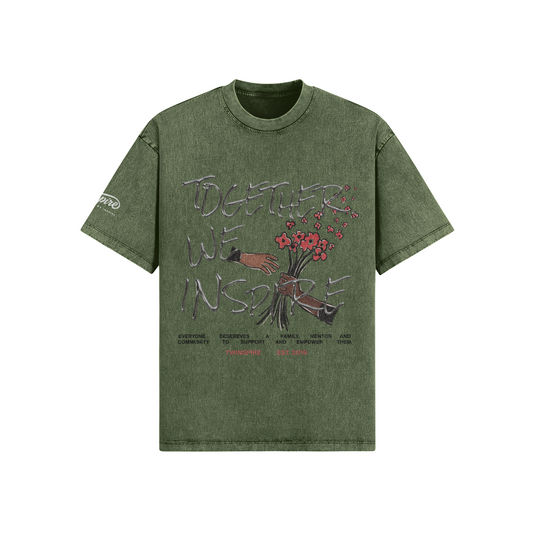 Twinspire Chrome Text Tee