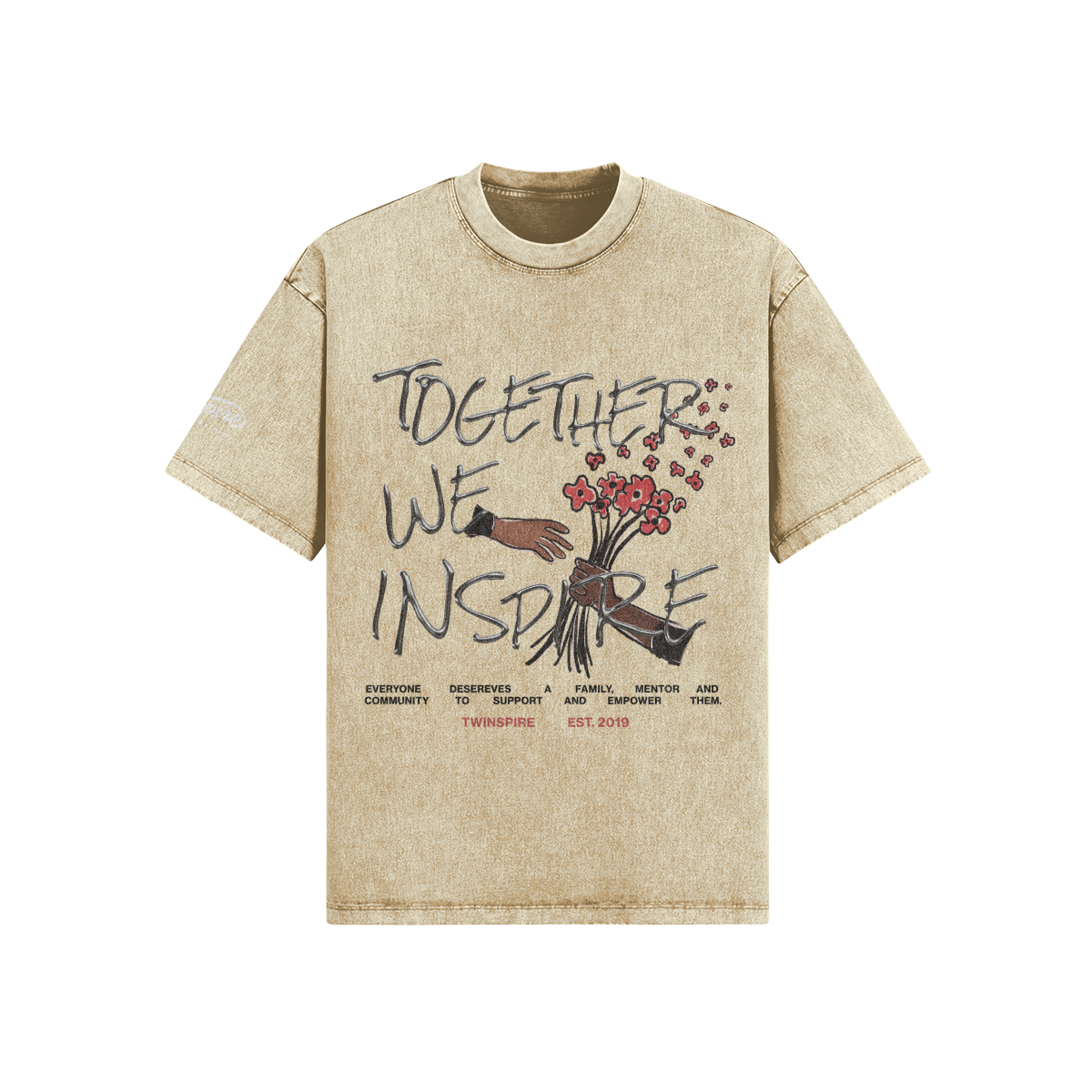 Twinspire Chrome Text Tee