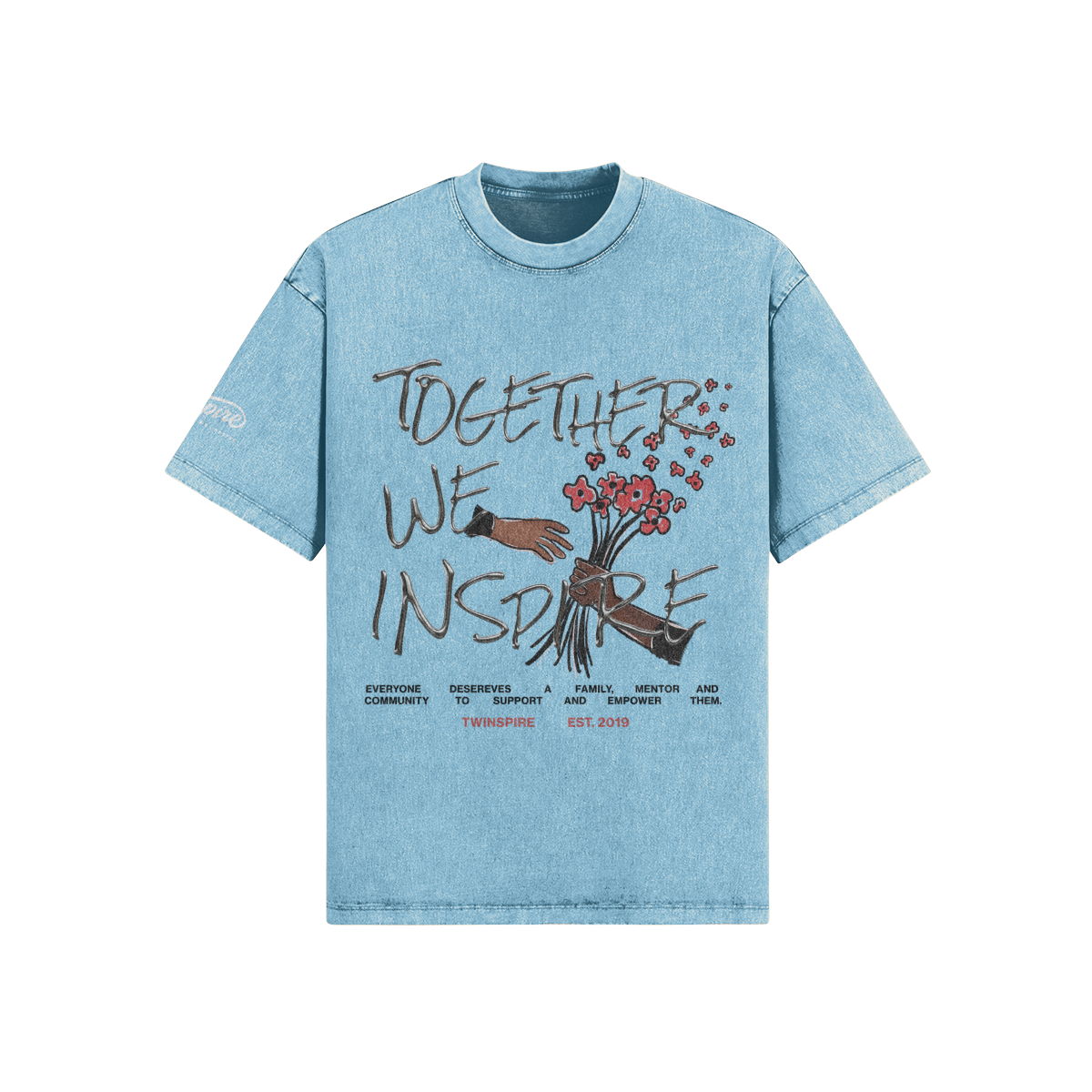 Twinspire Chrome Text Tee