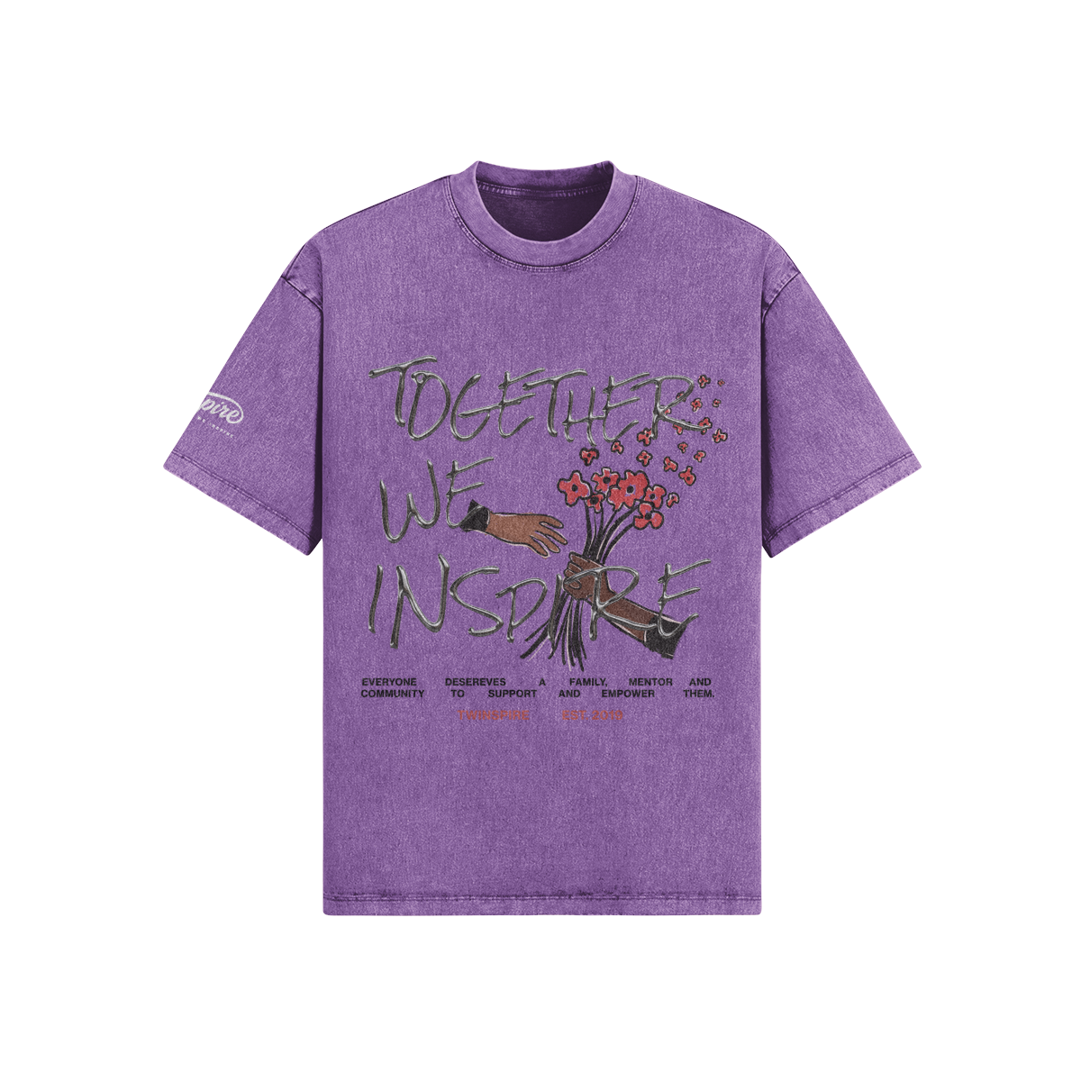 Twinspire Chrome Text Tee