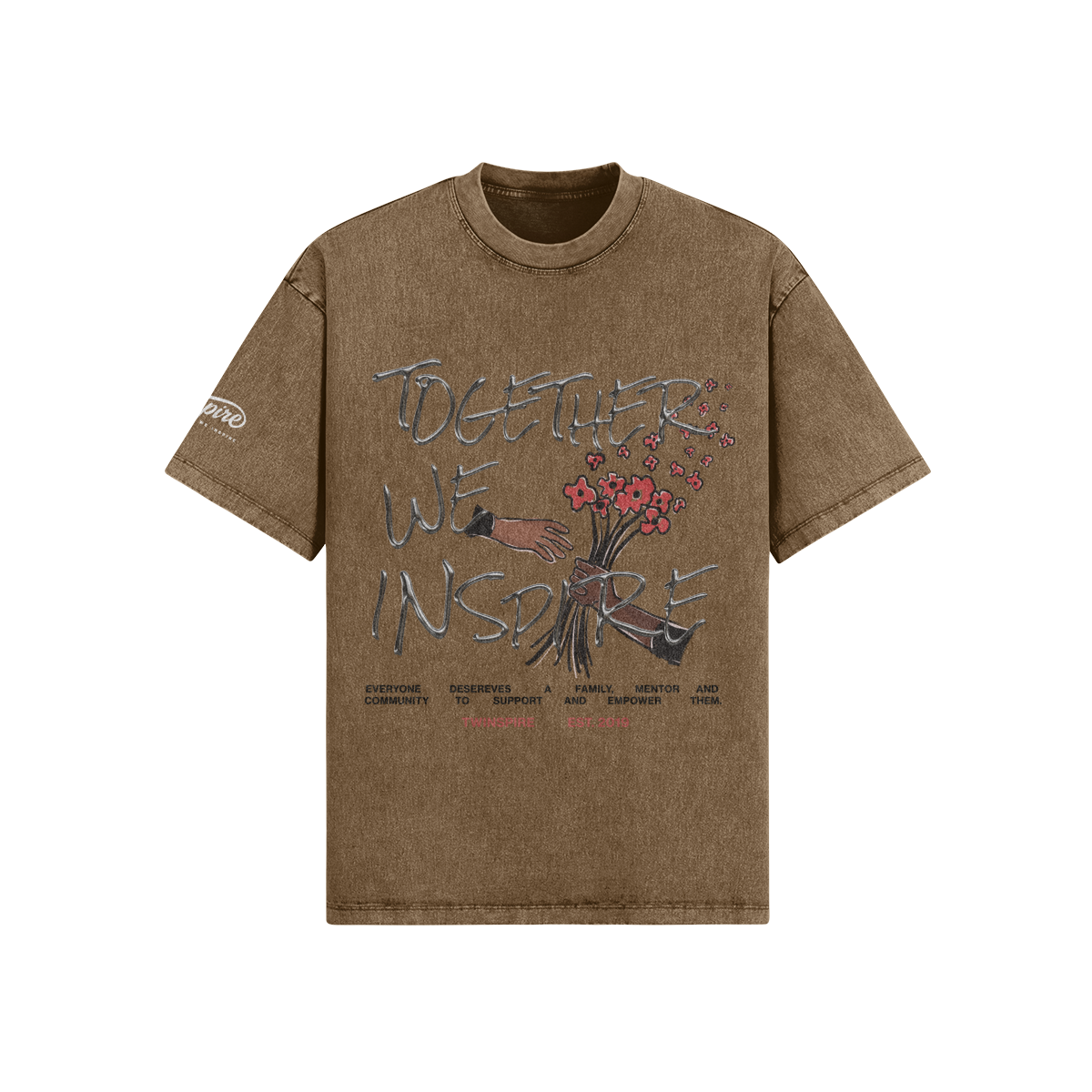 Twinspire Chrome Text Tee